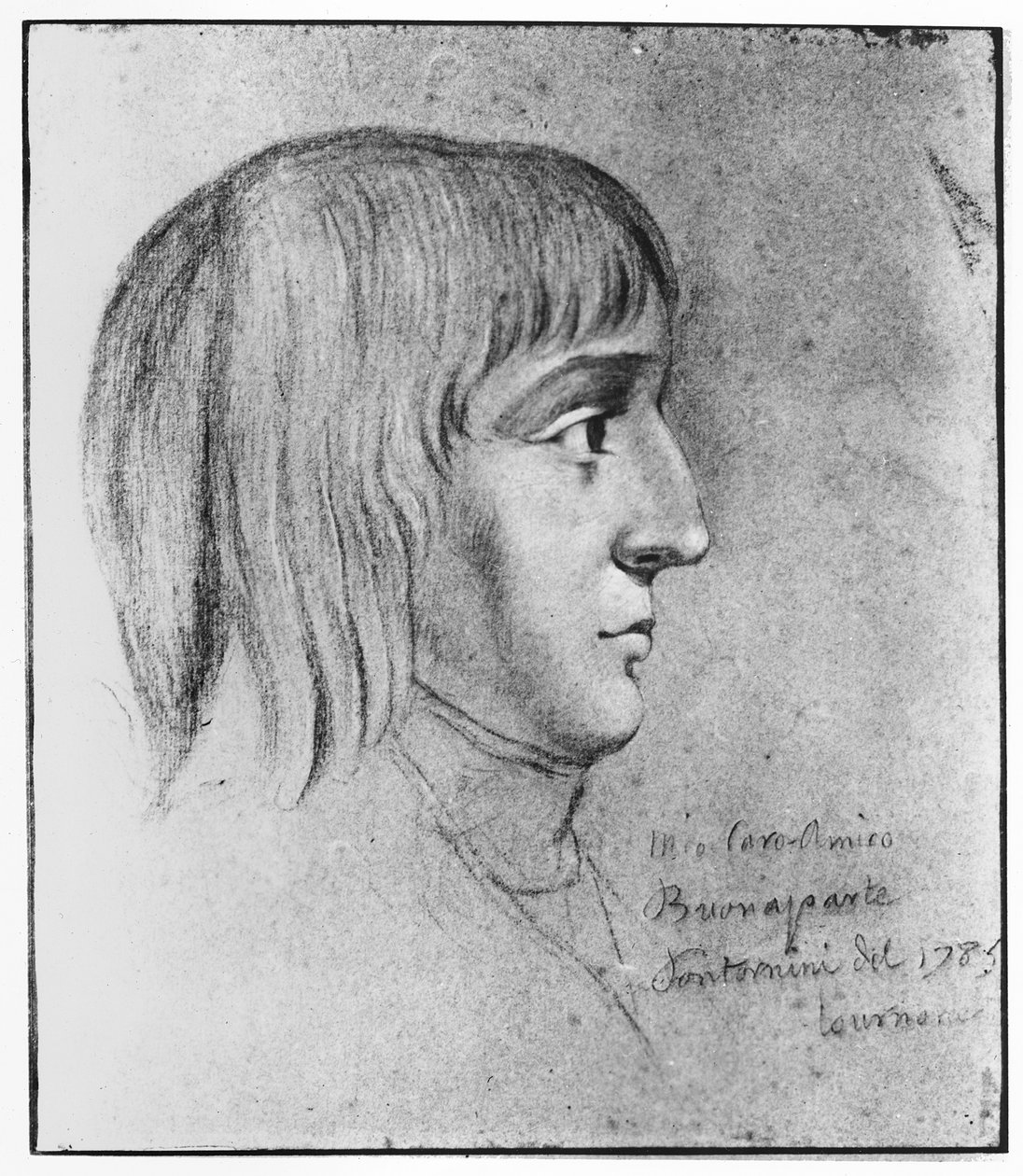 Napoleon Bonaparte, 16 Jahre alt, 1785 von Pontornini